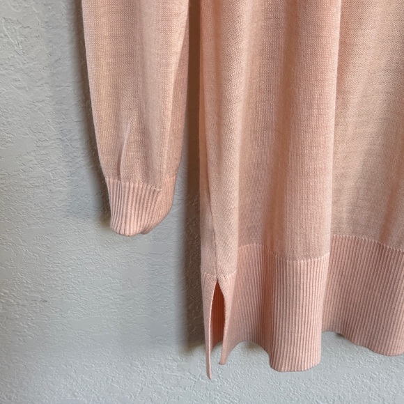 Ann Taylor Women's Pink Open Front Sweater - Picture 4 of 6